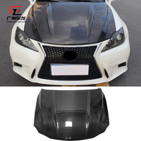 Pour Lexus IS200 IS250 IS300 2006-2012 capot avant en Fiber de carbone capot moteur couvercle clair sortie d'usine autres pièces automobiles