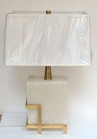 Haute Qualité Creative Nordique Simple Hôtel De Luxe Décoratif Chevet Étude Marbre Led Lampe De Table