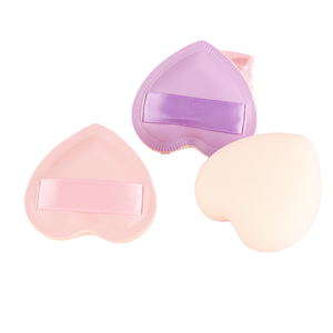 Cojín de aire cosmético de viaje <span class=keywords><strong>Beauty</strong></span> <span class=keywords><strong>Planet</strong></span> colorido Mini base maquillaje Puff esponjoso dedo corazón Facial Puff esponja para ocupado - Product Image 4