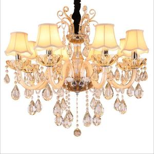 Châu Âu Sang Trọng Đèn Chùm Pha Lê Biệt Thự Phòng Khách Sạn Sảnh Treo Đèn Rượu Sâm Banh Đám Cưới Ánh Sáng Mặt Dây Chuyền - Product Image 6