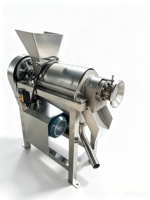 Hoge Opbrengst Commerciële Spirale Schroefpers, Fruit- en Groentepersmachine