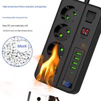 Prise multifonctionnelle Norme européenne Prise de mise hors tension intelligente 4 prises USB