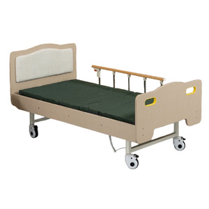 Lit d'hôpital manuel avec levage du dossier et des jambes pour les soins à domicile des personnes âgées - Product Image 5