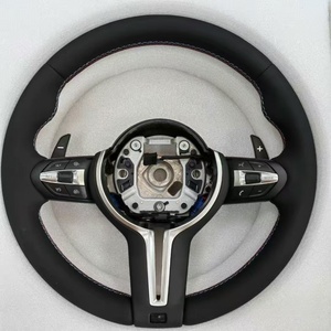 Volante Completamente de Cuero para <span class=keywords><strong>BMW</strong></span> M3 M4 M5 M6 F30 F10 F15 F36 F20 F22 E71 E81 E82 E84 E87 E88 E90 E91 E92 X1 X2 X3 X4 X5 X6 - Product Image 2