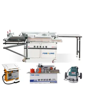 Industrial Cost-Effective High Precision Panel Saw Woodworking Cutting Bench Saw