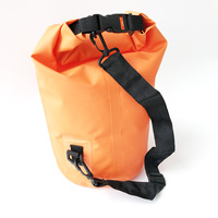 Sac étanche en bâche PVC 500D durable avec logo personnalisé pour sports nautiques, rafting, randonnée, 2L, 3L, 5L, 10L, 15L, 20L