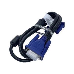 Câble VGA personnalisé D-Sub 15 broches mâle-mâle 1,5 m triple blindage 3+6 coaxial 1080P Full HD pour moniteur d'ordinateur - Product Image 6