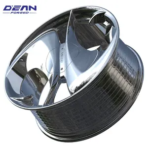 DEAN DD004 Custom Forged Wheels 6061-T6 Chrome Aluminum Alloy Wheel 16/17/18/19/ 20/21/22/23/24 Inch For Cars Modification