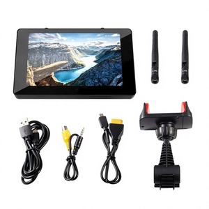 Professional 5 Inch <b>IPS</b> FPV <b>IPS</b> Monitor VTX 40CH 5.8G Diversity Receiver Built-in DVR 4000mAh Battery 1000Lux Sunlight Readable - Product Image 1