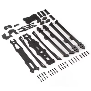 โดรน FPV ขนาด 7 นิ้ว กล้องมองกลางคืน ระยะ 20 กม. ความเร็ว 160 กม./ชม. GPS 5.8Ghz 60A ESC โครงคาร์บอน ชุดโดรนสำหรับผู้ใหญ่ แข่งความเร็ว - Product Image 1