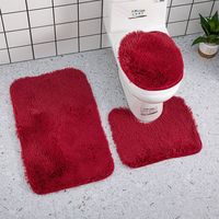 Tapis moelleux de toilette moderne fabriqué à la machine pour le salon tapis de salon nordique en peluche enfants chambre tapis de chevet décor à la maison fourrure