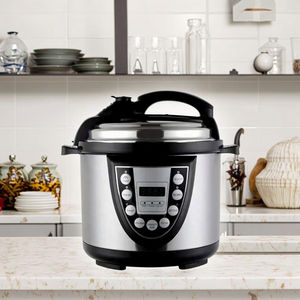 หม้อหุงข้าวไฟฟ้าอัจฉริยะ สแตนเลสอย่างดี ขายตรงจากโรงงาน ความจุ 4 ลิตร 5-in-1 มัลติฟังก์ชั่น ควบคุมอุณหภูมิอัตโนมัติ - Product Image 2