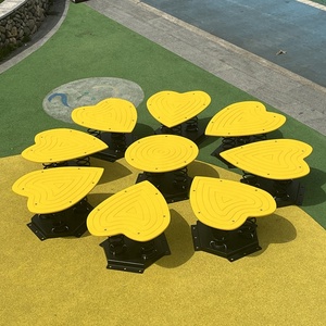 Ensemble d'équipement de terrain de jeu pour enfants <span class=keywords><strong>Jeux</strong></span> de jardin en plein air Équipement d'entraînement d'équilibre pour enfants Pile de fleurs de prunier personnalisable - Product Image 2