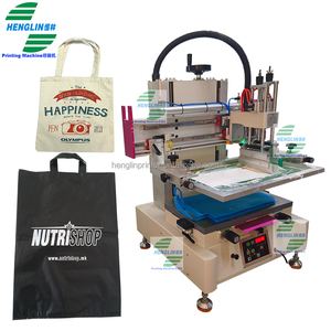 Không dệt Túi máy in máy tính để bàn màn hình lụa máy in với chân không in bảng cho PVC Phim Giấy nhựa túi vải - Product Image 2