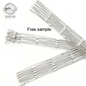 Venta al por mayor de fábrica: Malla de acero inoxidable 316 resistente a la corrosión, ecológica, para aviarios de zoológicos, con buena transparencia, para cercas, celosías y puertas. - Product Image 1