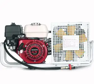 Compresor de aire blanco 300bar/200bar máquina de gasolina