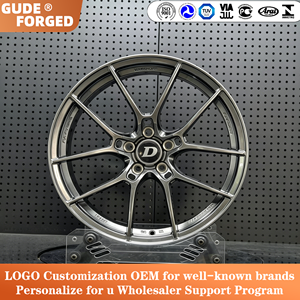 ล้อแม็กซ์ GUDE 5x112 5x114.3 5x130 6x139.<span class=keywords><strong>7</strong></span> สีดำเงาสูง ผลิตตามสั่ง สำหรับรถยนต์ รุ่น G025 วัสดุอลูมิเนียมอัลลอยด์ - Product Image 1