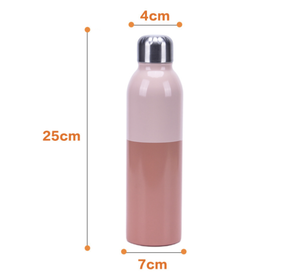 Bouteille d'eau 500ml personnalisée en acier inoxydable à double paroi de qualité alimentaire 304 fiole à vide isolée pour le sport - Product Image 6