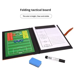 Haut de gamme 11-A-Size magnétique en cuir Football tactique entraîneur conseil d'enseignement fourniture directe d'accessoires d'entraînement de Football - Product Image 3