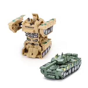Robot De Juguete, figura De acción, Robot, tanque De Juguete, deformación militar, Robot, Juguetes