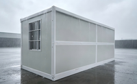 Maison préfabriquée modulaire en conteneur pour hôtel de vacances, maison préfabriquée en conteneur en kit avec matériaux écologiques
