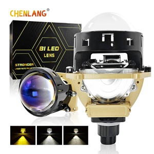 Nuovo Design Chenlang: Proiettore Bi-LED da 3 Pollici 110W, Installazione Senza Perdite, Tre Colori: Bianco, Bianco Caldo, Giallo per Fari Auto - Product Image 1