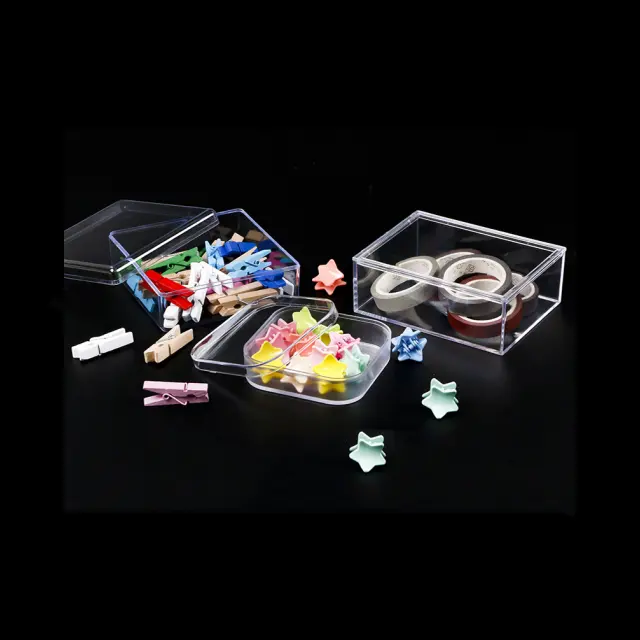 핫 세일 사용자 정의 크기 투명 광장 Ps 티라미수 디저트 컨테이너 과자 포장 명확한 플라스틱 디저트 상자 뚜껑