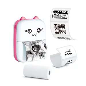 Factory Low Cost Picture Printing Thermal Printer Smart Sticker Label Portable APP Pocket mini Printer impresora portat