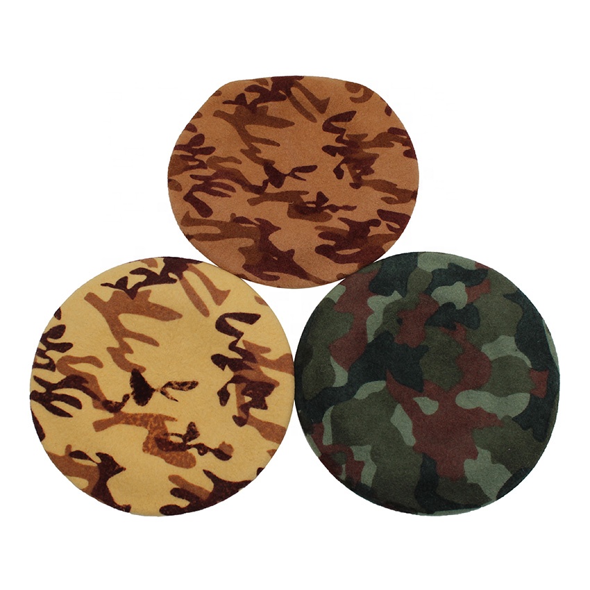 Классический мужской берет из шерсти и полиэстера