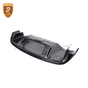 Diffuseur de lèvre de pare-chocs arrière R8 V10 en fibre de carbone véritable de style <span class=keywords><strong>OEM</strong></span> pour <span class=keywords><strong>Audi</strong></span> - Product Image 3