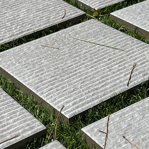 Piastrella Opaca Testurizzata Grigia per Esterni 20 X 20 Cm Rettificata Spessore 20 Mm per Uso in Giardino e Patio - Product Image 5