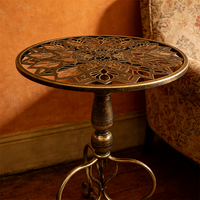 Table basse en métal moderne et durable pour salon, appartement, hôpital, usage domestique, mobilier