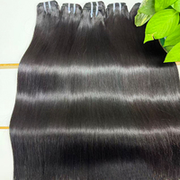 Offre Spéciale Prix Usine Qualité Supérieure Cheveux Vietnamiens Bruts Lisses pour Tresses Extension de Cheveux Vierges Naturels