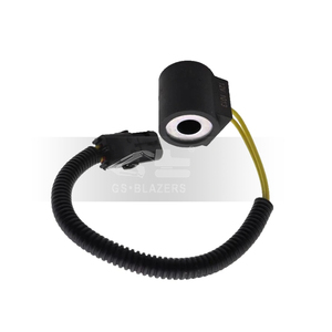 Piezas de Excavadora para Sunward <span class=keywords><strong>SWE</strong></span> 50/60/70/80/90/150, Bobina de Solenoide de Bloqueo de Seguridad, DC12V DC24V - Product Image 1