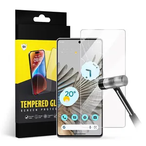 Free sample for Google Pixel 8 7 Pro 6A 7A 0.33mm 2.5D 9H clear tempered glass screen protector