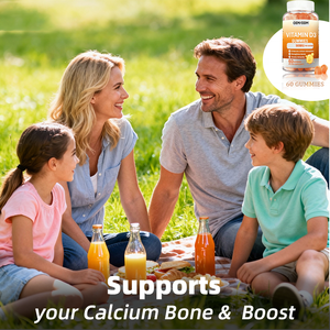 Vitamina D3 5000UI per Adulti in Gommose, Confezione da 60 Pezzi, Vendita all'Ingrosso |   Integratore per la densità ossea migliorata e il supporto immunitario - Product Image 3