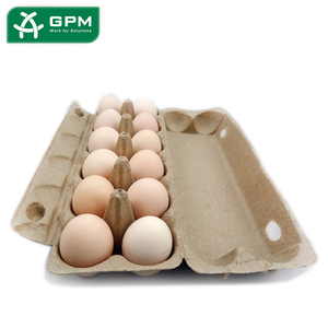 Cartón para Huevos de Papel Moldeado Personalizado con Capacidad para 12 Huevos, Materiales Reciclados, Laminación Brillante y Relieve para Empaque de Productos del Hogar - Product Image 2
