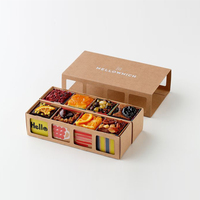 Nouveauté : Emballage alimentaire écologique, imperméable, mat, gaufré, pliable, pour cheesecake, éclairs, pâtisserie feuilletée, brownies