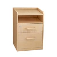 Table de chevet moderne en bois écologique avec rangement pour appartement, chambre à coucher, hôpital