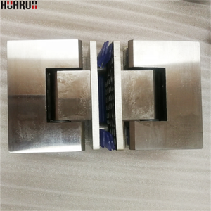 الفولاذ المقاوم للصدأ T شكل <span class=keywords><strong>3</strong></span> طرق موصل الزجاج باب زجاجي المفصلي المفصلي - Product Image 6