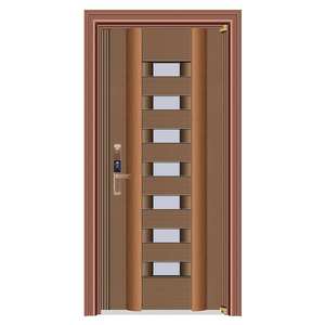 Modern Steel <strong>Entry</strong> Door for Villa Security Main <strong>Entry</strong> with Finished Stainless Steel for Exterior Design - Product Image 5