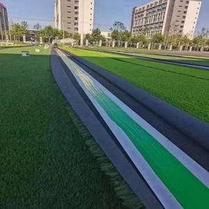 Meisen Bas Prix PE Filament Gazon Artificiel 40mm 50mm pour Extérieur Maison <span class=keywords><strong>Jardin</strong></span> <span class=keywords><strong>Cage</strong></span> Football Football Aire De Jeux Vert Sport Gazon - Product Image 3