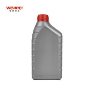 Contenitore in Plastica da 1 Litro per Olio Motore, Bottiglia per Lubrificante con Tappo Antimanomissione, Vendita all'Ingrosso - Product Image 1