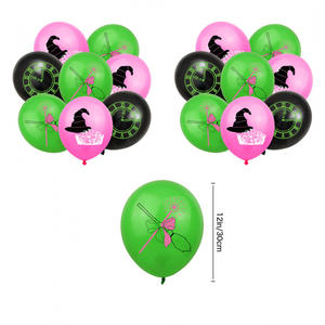Set Decorazioni per Festa di Compleanno a Tema Magico e Malvagio per Bambini, Striscione di Carta, Bandierine per Torta, Palloncini, Vendita Transfrontaliera - Product Image 5