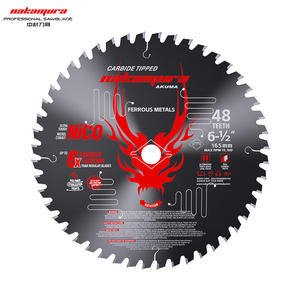 Nakamura nuovo modello 6-1/2 48T strumenti in <span class=keywords><strong>ferro</strong></span> TCT inserito disco circolare <span class=keywords><strong>lama</strong></span> per sega in <span class=keywords><strong>ferro</strong></span> per metallo - Product Image 1