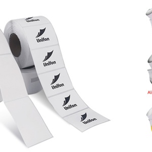 Rouleau d'étiquettes thermiques en plastique adhésif personnalisé - Étanche et résistant à l'huile - Étiquettes d'expédition et de codes-barres 4x6 - Product Image 2