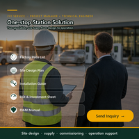 Station de recharge intelligente OCPP 1.6 pour véhicules électriques, chargeur rapide DC 7kW CCS GBT, avec contrôle RFID et application, pour stations de recharge commerciales
