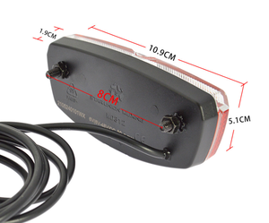ไฟท้ายจักรยานไฟฟ้า Wuxing 6V ถึง 48V รุ่น WD312 - Product Image 3