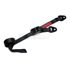 Correas de amarre con hebilla de leva personalizables de 25 mm y 680 kg, ajustables, de alta resistencia, para asegurar carga de hasta 1500 lb, para kayak y bicicletas - Product Image 1