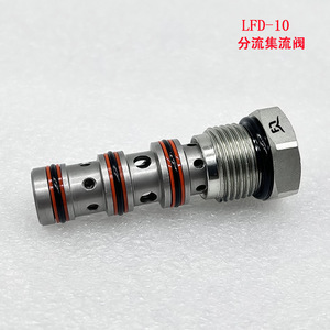 วาล์วรวมและแยกกระแส Lfd 10 แบบ 1 ทางเข้า 315 บาร์ แรงดันสูงสุด 60 ลิตร/นาที อัตราการไหลขั้นต่ำ ใช้สำหรับเครื่องจักรวิศวกรรมไฮดรอลิก - Product Image 2